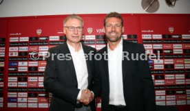 VfB Stuttgart PK Vorstellung Trainer Weinzierl