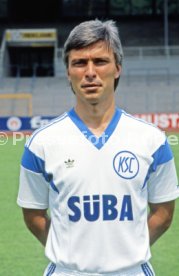 28.06.88 Karlsruher SC Fototermin Saison 1988/1989