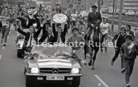 26.05.1984 VfB Stuttgart Meisterschaft 1984 Autokorso Bad Cannstatt