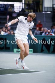 10.03.85 Tennis Davis Cup Deutschland - Spanien<