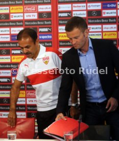 VfB Stuttgart Pressekonferenz
