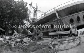 08.07.92 VfB Stuttgart Baustelle Neckarstadion