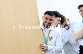 25.05.25 VfB Stuttgart Empfang Rathaus DFB-Pokal Sieg