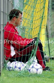VfB Stuttgart Training Franz Wohlfahrt Foto Rudel