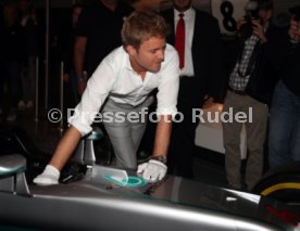Mercedes-Benz Museum Formel 1 Weltmeister Nico Rosberg