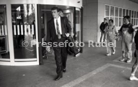 15.09.92 Ankunft Leeds United Flughafen Stuttgart