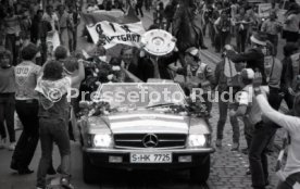26.05.1984 VfB Stuttgart Meisterschaft 1984 Autokorso Bad Cannstatt