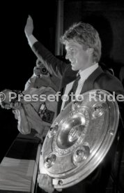 26.05.1984 VfB Stuttgart Meisterschaft 1984 Empfang Rathaus