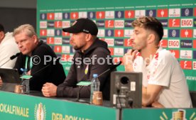 23.05.25 VfB Stuttgart Pressekonferenz DFB-Pokal Finale 2025 Berlin