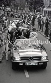 26.05.1984 VfB Stuttgart Meisterschaft 1984 Autokorso Bad Cannstatt