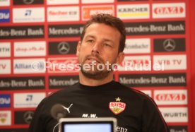 VfB Stuttgart Pressekonferenz Markus Weinzierl