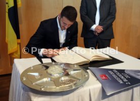 VfB Stuttgart Empfang Rathaus Meisterschaft 2. Bundesliga