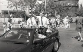 17.05.1992 VfB Stuttgart Meisterschaft Autokorso