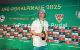 24.05.25 DFB-Pokal Finale 2025 DSC Arminia Bielefeld - VfB Stuttgart