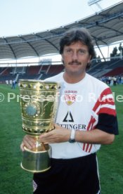 15.07.97 VfB Stuttgart Fototermin DFB-Pokal Sieger 1997