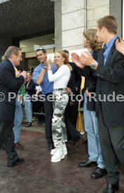 15.06.97 VfB Stuttgart Empfang am Rathaus DFB-Pokal Sieg 1997