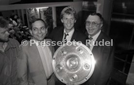 26.05.1984 VfB Stuttgart Meisterschaft 1984 Empfang Rathaus