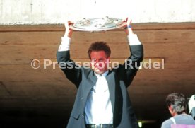 17.05.1992 VfB Stuttgart Meisterschaft Empfang im Stadion
