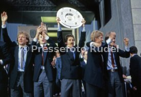 26.05.1984 VfB Stuttgart Meisterschaft 1984 Empfang Rathaus