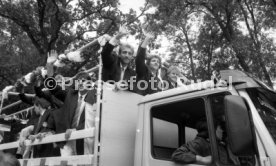 21.06.87 Stuttgarter Kickers Empfang DFB-Pokal Finale 1987