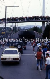 26.05.1984 VfB Stuttgart Meisterschaft 1984 Autokorso Bad Cannstatt