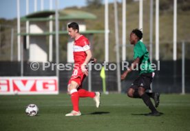 VfB Stuttgart Trainingslager La Manga 2019 Testspiel VfB Stuttgart - Cercle Br&uuml;gge