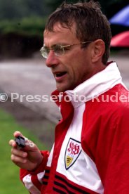 VfB Stuttgart Trainingslager Tannheim Ralf Rangnick Foto Rudel