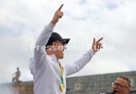 25.05.25 VfB Stuttgart Feier und Autokorso DFB-Pokal Sieg Stuttgart Schlossplatz