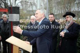 VfB Stuttgart Einweihung Gedenk-Stele