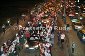 Deutscher Meister 2007, VfB Stuttgart, Autokorso, Sami Kedhira.
