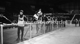 18.01.87 Stuttgarter Kickers Training Schleyer-Halle