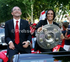 19.05.07 VfB Stuttgart Meisterschaft 2007 Autokorso
