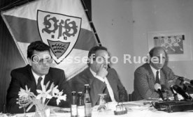 16.01.90 VfB Stuttgart PK Vorstellung Manager Hoene&szlig;