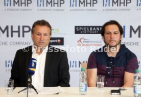 Stuttgarter Kickers Pressekonferenz