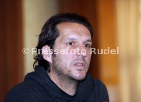 Stuttgarter Kickers Pressekonferenz
