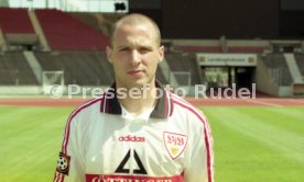 08.07.97 VfB Stuttgart Fototermin Saison 1997/1998