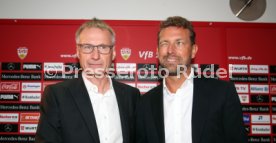 VfB Stuttgart PK Vorstellung Trainer Weinzierl