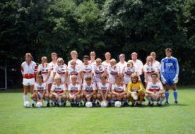 25.07.86 VfB Stuttgart Fototermin 1986/1987