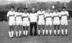 25.07.73 VfB Stuttgart Fototermin Saison 1973/1974