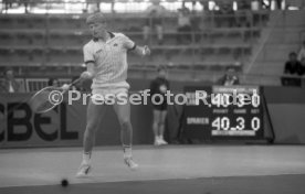 10.03.85 Tennis Davis Cup Deutschland - Spanien<