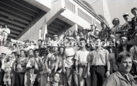17.05.1992 VfB Stuttgart Meisterschaft Empfang im Stadion
