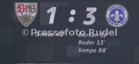 Fußball 2. Bundesliga VfB Stuttgart vs. SV Darmstadt 98