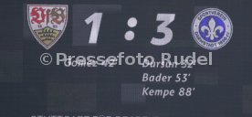 Fu&szlig;ball 2. Bundesliga VfB Stuttgart vs. SV Darmstadt 98