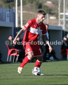VfB Stuttgart Trainingslager La Manga 2019 Testspiel VfB Stuttgart - Cercle Br&uuml;gge