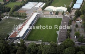 Stuttgarter Kickers Gazi Stadion Trib&uuml;ne Dach