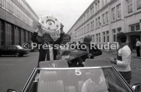 26.05.1984 VfB Stuttgart Meisterschaft 1984 Autokorso Bad Cannstatt
