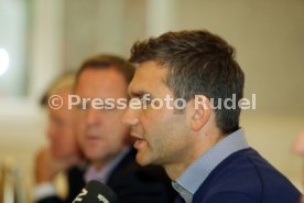 Stuttgarter Kickers Pressekonferenz