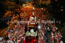 19.05.07 VfB Stuttgart Meisterschaft 2007 Autokorso