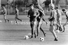 13.10.83 VfB Stuttgart Training