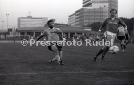 16.10.85 Vorstellung WM M&uuml;nzen 1986 und Prominentenspiel